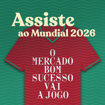 O Mercado Bom Sucesso vai a jogo